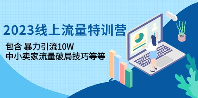 2023线上流量特训营：中小卖家流量破局技巧等等-云阁资源网