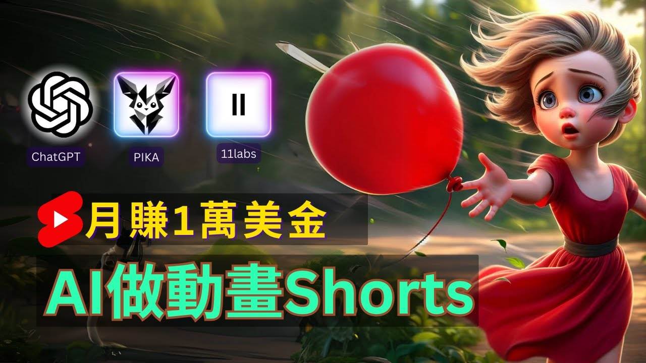 轻松制作皮克斯风格人生故事短视频，免费AI助你月入上万-云阁资源网