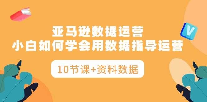 亚马逊数据运营，小白如何学会用数据指导运营（10节课+资料数据）-云阁资源网