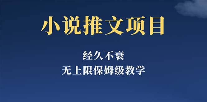 经久不衰的小说推文项目，单号月5-8k，保姆级教程，纯小白都能操作-云阁资源网