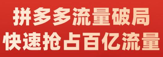 阿杰·拼多多流量破局:如何打黑标，爆款的思路，拼多多流量框架，快速抢占百亿流量-云阁资源网