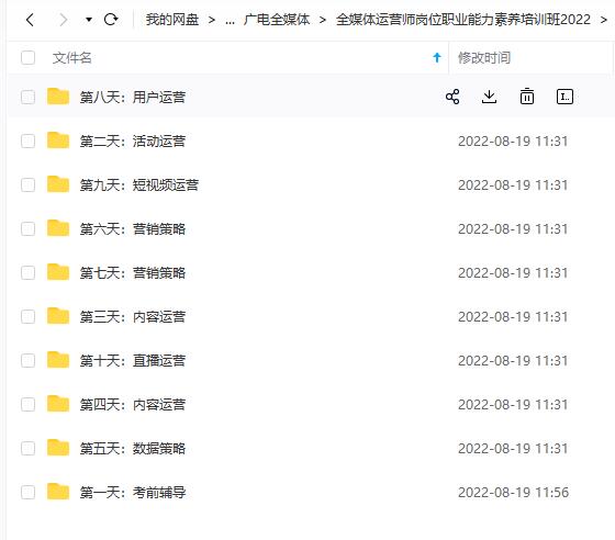 图片[2]-2022全媒体运营师：起薪高，待遇好，紧跟时代风口（全套视频课程+配套课件)-云阁资源网