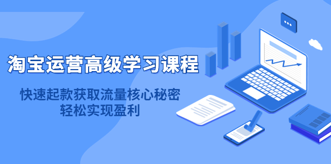 淘宝运营高级学习课程：快速获取流量核心秘密，轻松实现盈利！-云阁资源网
