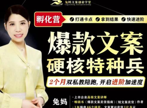 爆款文案硬核特种兵孵化营，实现了每个月2000-30000+的副业增收-云阁资源网