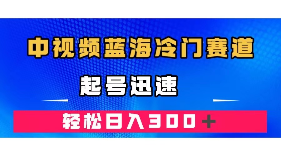 中视频蓝海冷门赛道，韩国视频奇闻解说，起号迅速，日入300＋-云阁资源网