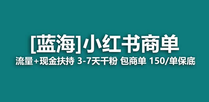 【蓝海项目】小红书商单！长期稳定 7天变现 商单一口价包分配 轻松月入过万-云阁资源网