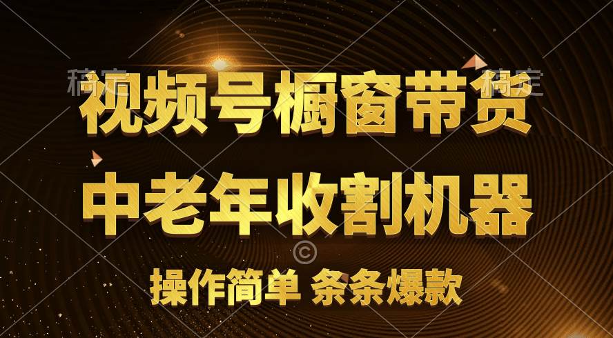 [你的孩子成功取得高位]视频号最火爆赛道，橱窗带货，流量分成计划，条…-云阁资源网