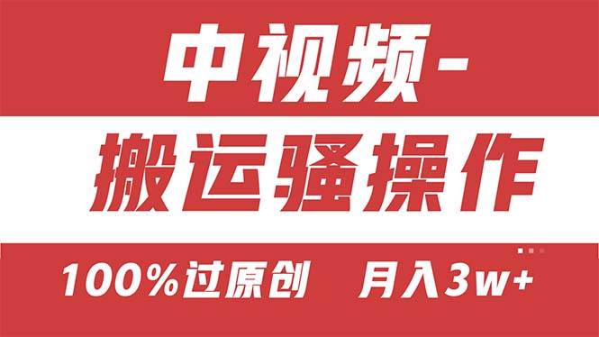 【中视频新思路】双重去重100%过原创，无脑搬运一键多渠道发布，一人可…-云阁资源网