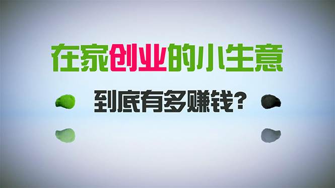 在家创业，日引300+创业粉，一年收入30万，闷声发财的小生意，比打工强-云阁资源网