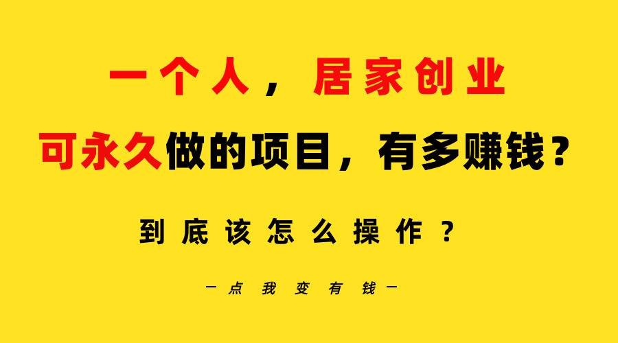 一个人，居家创业：B站每天10分钟，单账号日引创业粉100+，月稳定变现5W…-云阁资源网