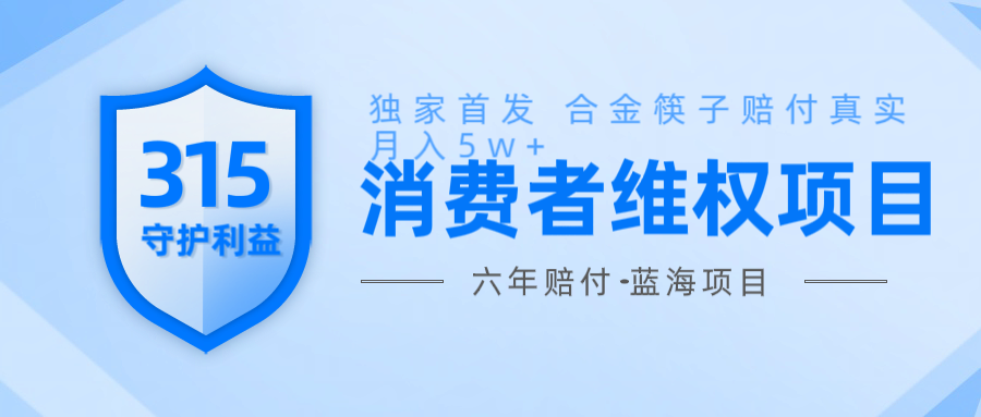 维Q赔付合金筷子玩法小白也能月入5w+风口项目实操-云阁资源网