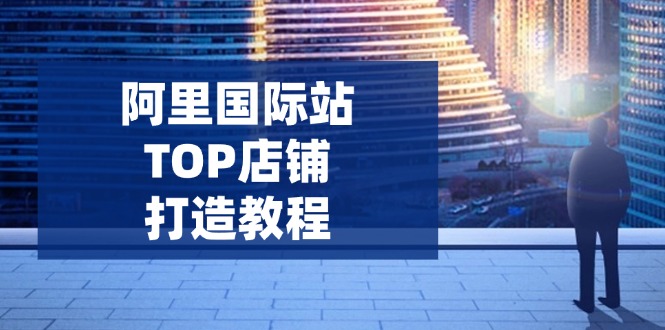 阿里国际站TOP店铺打造教程：涵盖平台到高阶，解决运营难题，提升询盘-云阁资源网