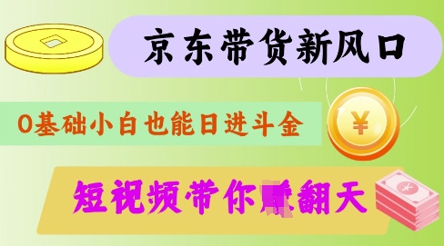 最新京东短视频带货代运营秘籍，轻松躺挣【揭秘】-云阁资源网
