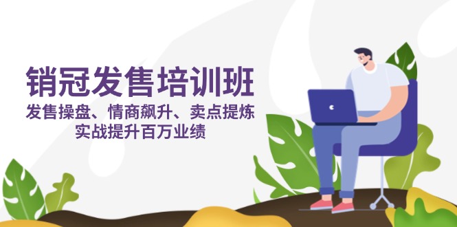 销冠 发售培训班：发售 操盘+情商 飙升+卖点 提炼，实战提升百万业绩-云阁资源网