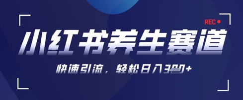 AI+可画生成小红书养生作品，新手暴力起号，矩阵操作，轻松日入3张+-云阁资源网