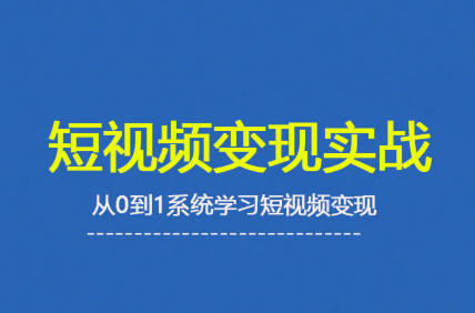 杨磊老师·2025短视频变现实战课-云阁资源网
