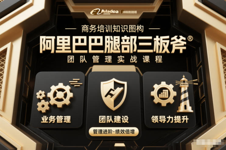 团队管理必学课程系列，阿里巴巴“腿部三板斧”-云阁资源网