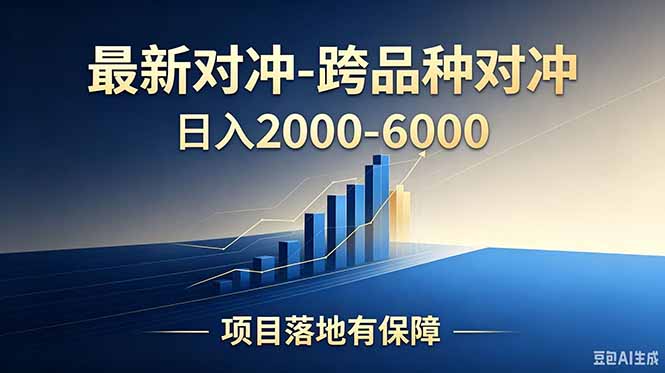 跨品种对冲震撼首发!日收益2000-6000+,项目绿色长久,安全稳健,合规靠谱,可批量放大-云阁资源网