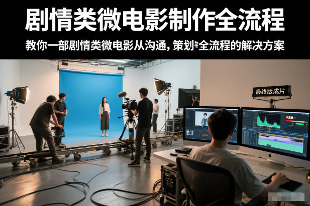 剧情类微电影制作全流程，教你一部剧情类微电影从沟通，策划到拍摄制作全流程的解决方案-云阁资源网