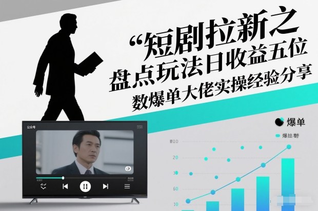 短剧拉新之盘点玩法日收益五位数爆单大佬实操经验分享-云阁资源网