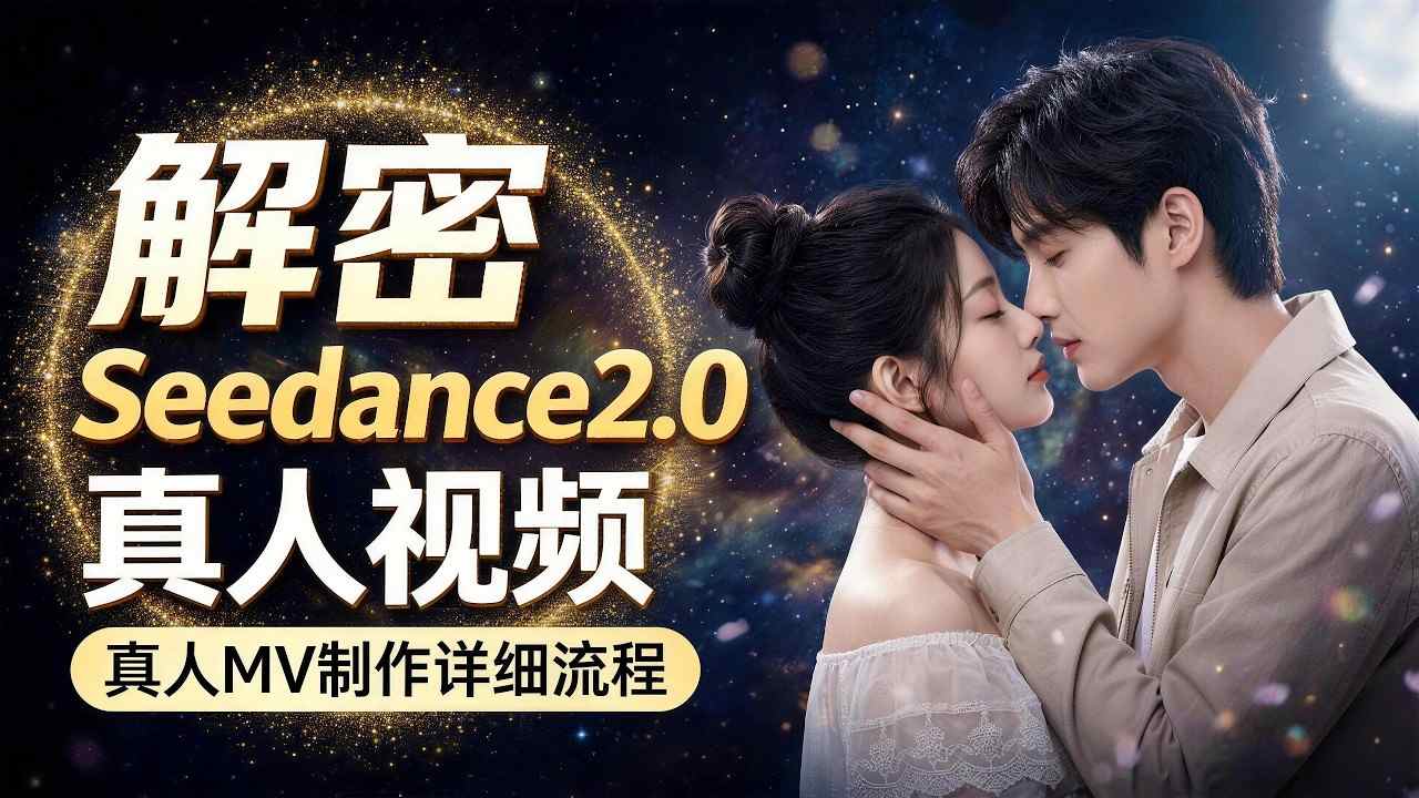 Seedance 2.0解密教程：零基础制作真人MV全流程-云阁资源网