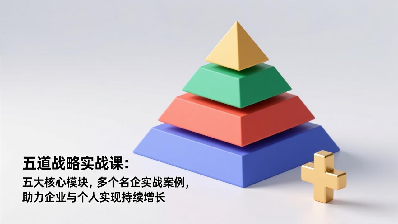 五道战略实战课:五大核心模块,多个名企实战案例,助力企业与个人实现持续增长-云阁资源网