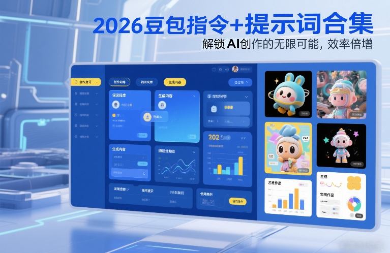 2026豆包指令+提示词合集,解锁AI创作的无限可能,效率倍增-云阁资源网