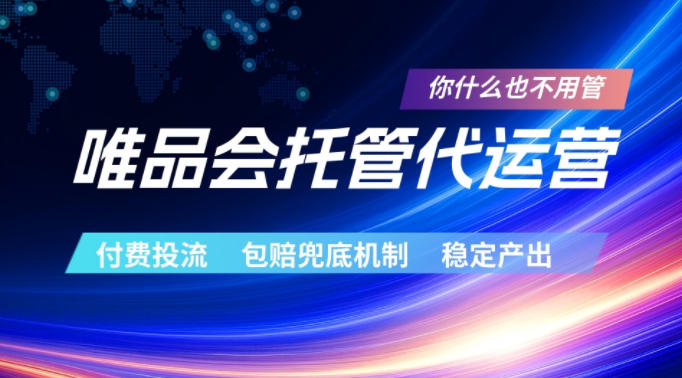 唯品会托管代运营，付费投流玩法，包赔兜底机制，稳定产出【揭秘】-云阁资源网