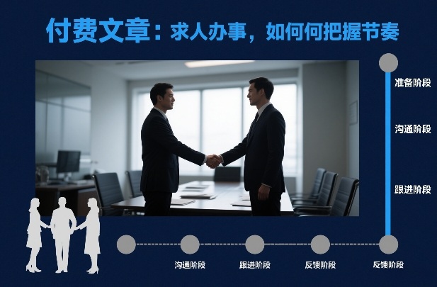 付费文章：求人办事，如何把握节奏-云阁资源网