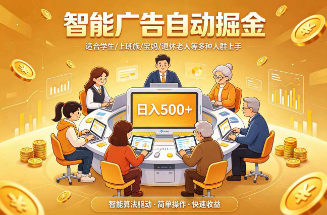 2026年最好做的项目：自动掘金项目，小白轻易上手，单日轻松收入500+【揭秘】-云阁资源网