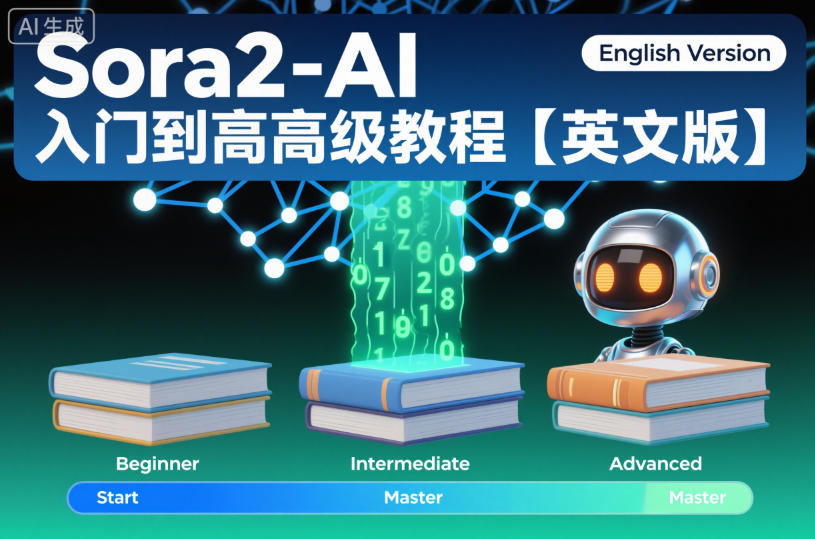 Sora2-AI入门到高级教程【英文版】-云阁资源网