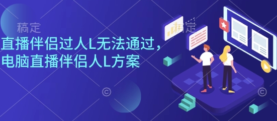 直播伴侣过人L无法通过，电脑直播伴侣人L方案，自测-云阁资源网