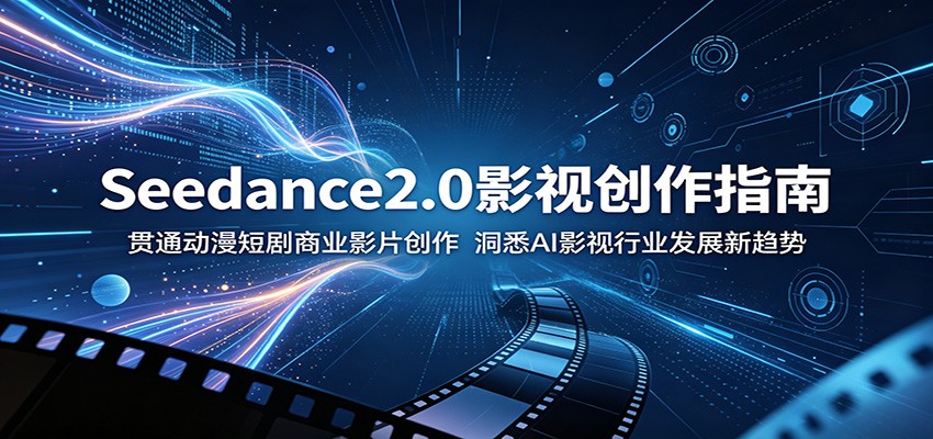Seedance2.0影视创作指南：贯通动漫短剧商业影片创作，洞悉AI影视行业发展新趋势-云阁资源网