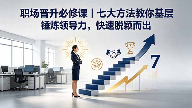 付费文章:职场晋升必修课|七大方法教你基层锤炼领导力,快速脱颖而出-云阁资源网