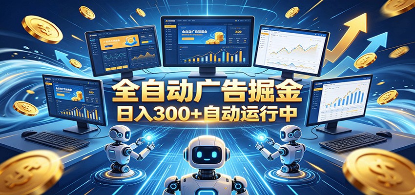 自动广告G机，日入300+，正规平台，广告浏览获益，时间自由，适合各类人群日常增收-云阁资源网