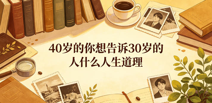 公众号付费文章：40岁的你想告诉30岁的人什么人生道理？-云阁资源网
