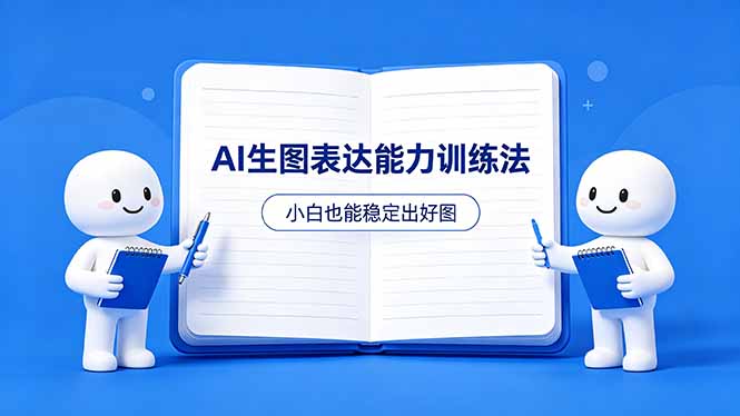 AI生图不是做漂亮图，而是表达能力。这套方法让小白也能稳定出好图-云阁资源网