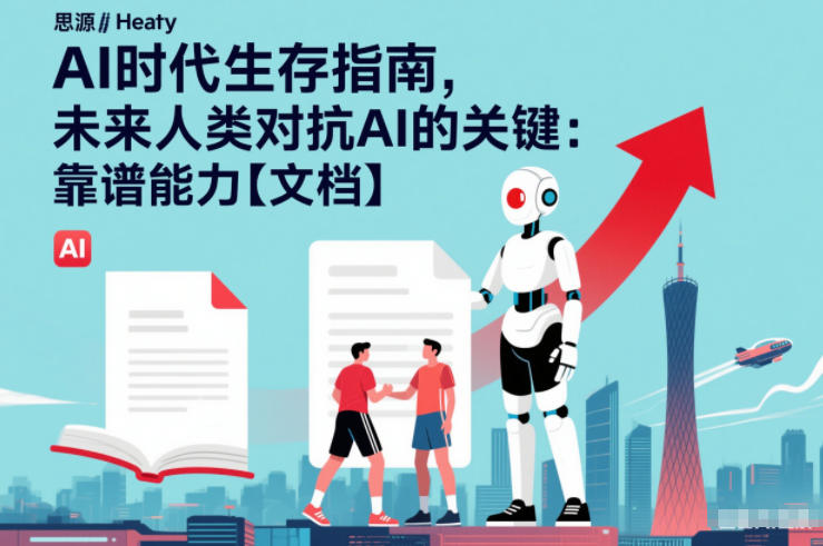 AI时代生存指南，未来人类对抗AI的关键：靠谱能力【文档】-云阁资源网