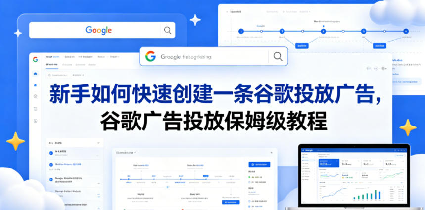 新手如何快速创建一条谷歌投放广告，谷歌广告投放保姆级教程-云阁资源网
