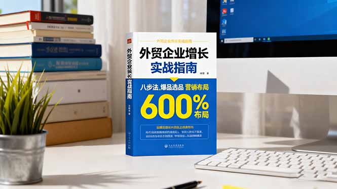 外贸企业增长实战指南，八步法、爆品选品、营销布局，业绩增长300%-云阁资源网