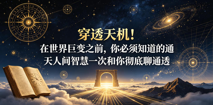 付费文章：穿透天机！在世界巨变之前，你必须知道的通天人间智慧一次和你彻底聊通透-云阁资源网