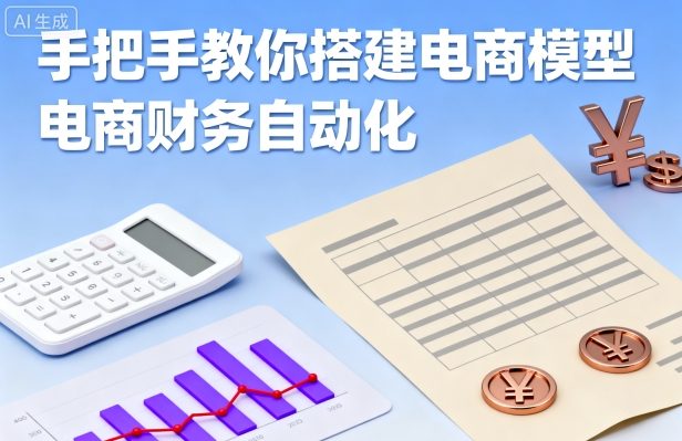 手把手教你搭建电商模型-电商财务自动化-云阁资源网