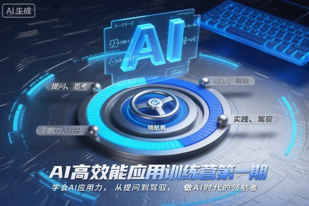AI高效能应用训练营第一期，学会AI应用力，从提问到驾驭，做AI时代的领航者(更新)-云阁资源网