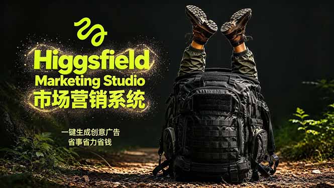 AI广告工作流实战:从脚本到画面用Higgsfield完成,商家也能做品牌视频,省万元成本!附提示词-云阁资源网