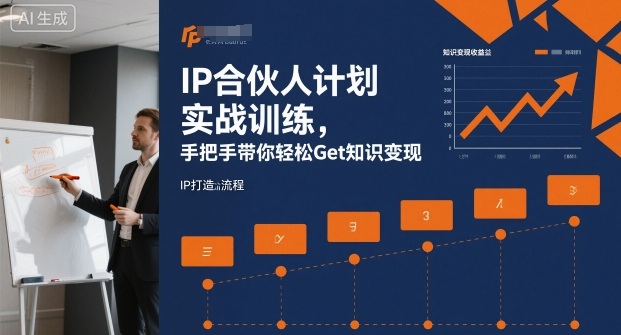 IP合伙人计划实战训练，手把手带你轻松Get知识变现-云阁资源网