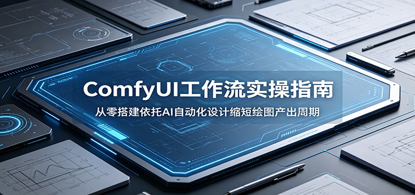 ComfyUI 工作流实操指南:从零搭建依托AI自动化设计缩短绘图产出周期-云阁资源网