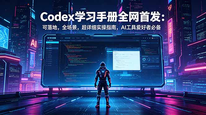 Codex学习手册全网首发：可落地，全场景，超详细实操指南，AI工具爱好者必备-云阁资源网