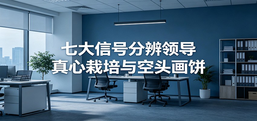 付费文章《七大信号分辨领导真心栽培与空头画饼》读懂管理背后人性逻辑-云阁资源网