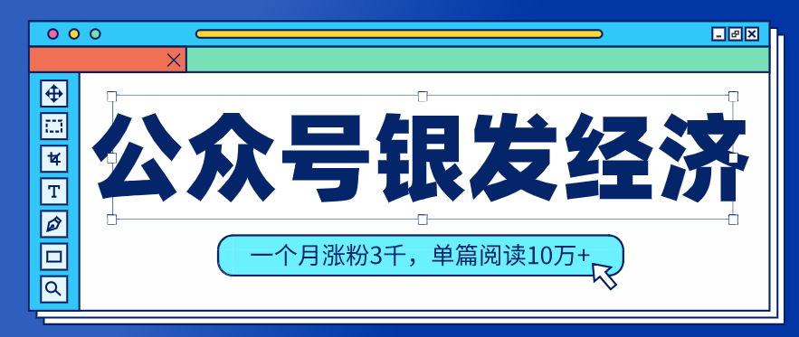 公众号老年哲学鸡汤赛道，一个月涨粉3千，单篇阅读10万+(详细操作教程)-云阁资源网